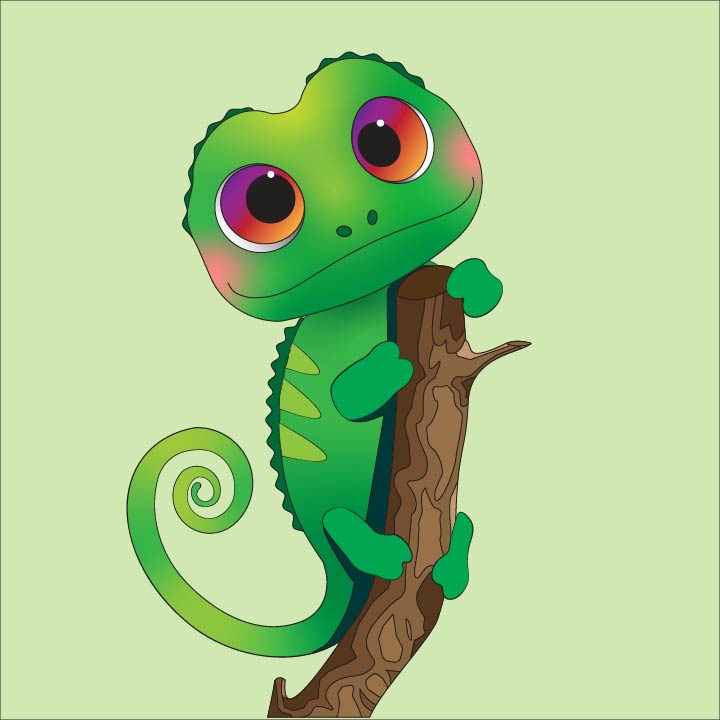 Cameeleon Mascot